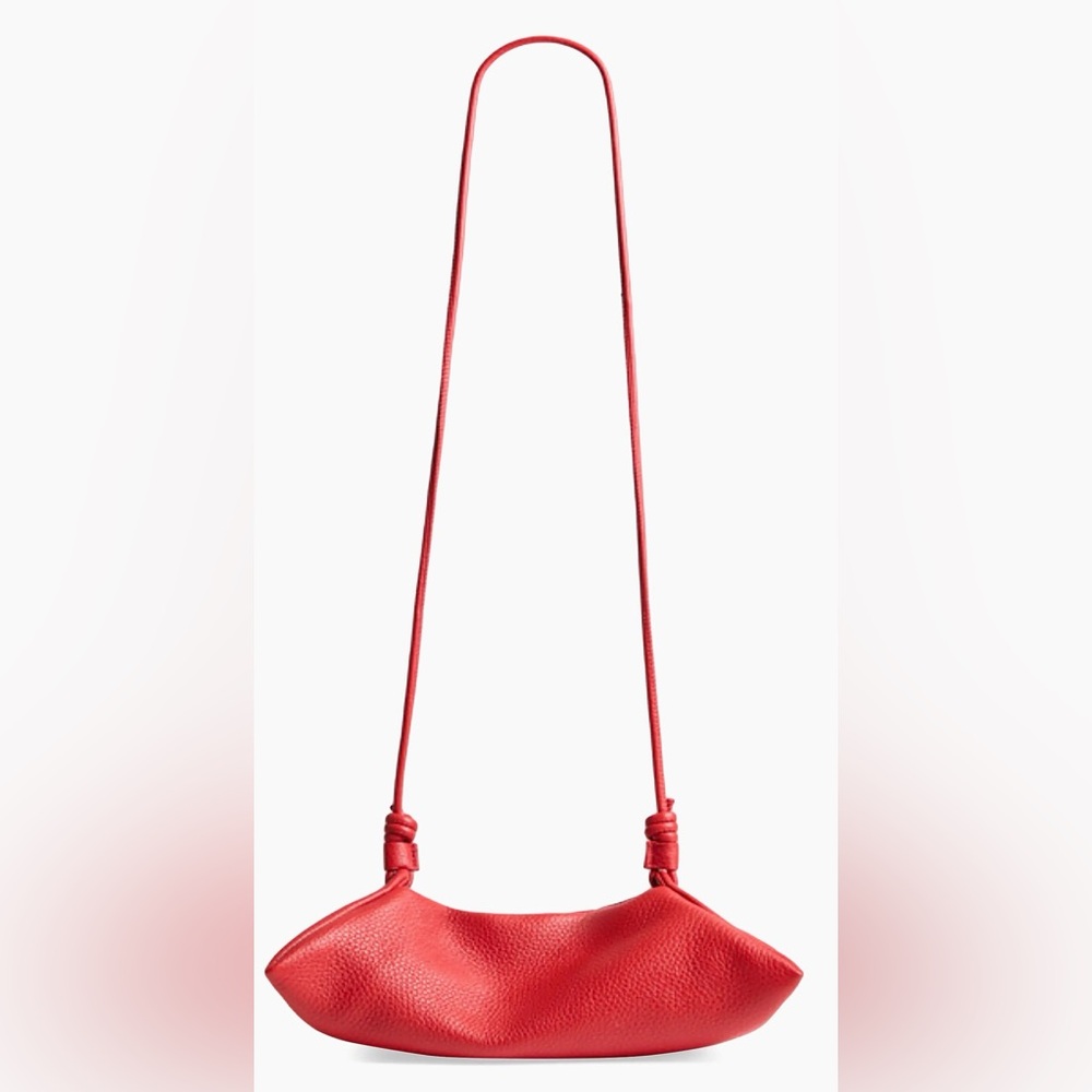 Altuzarra  Origami Mini Leather Crossbody Bag Red Retail $695
